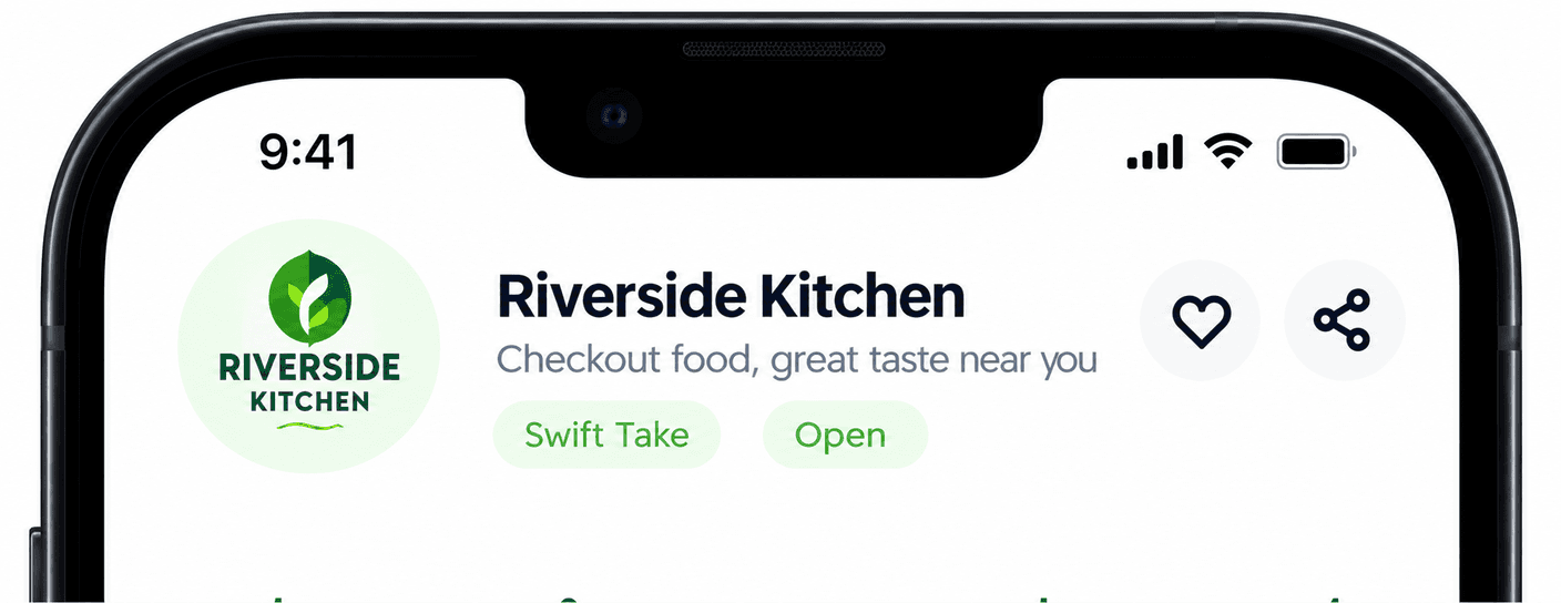 Mobile friendly restaurant menu