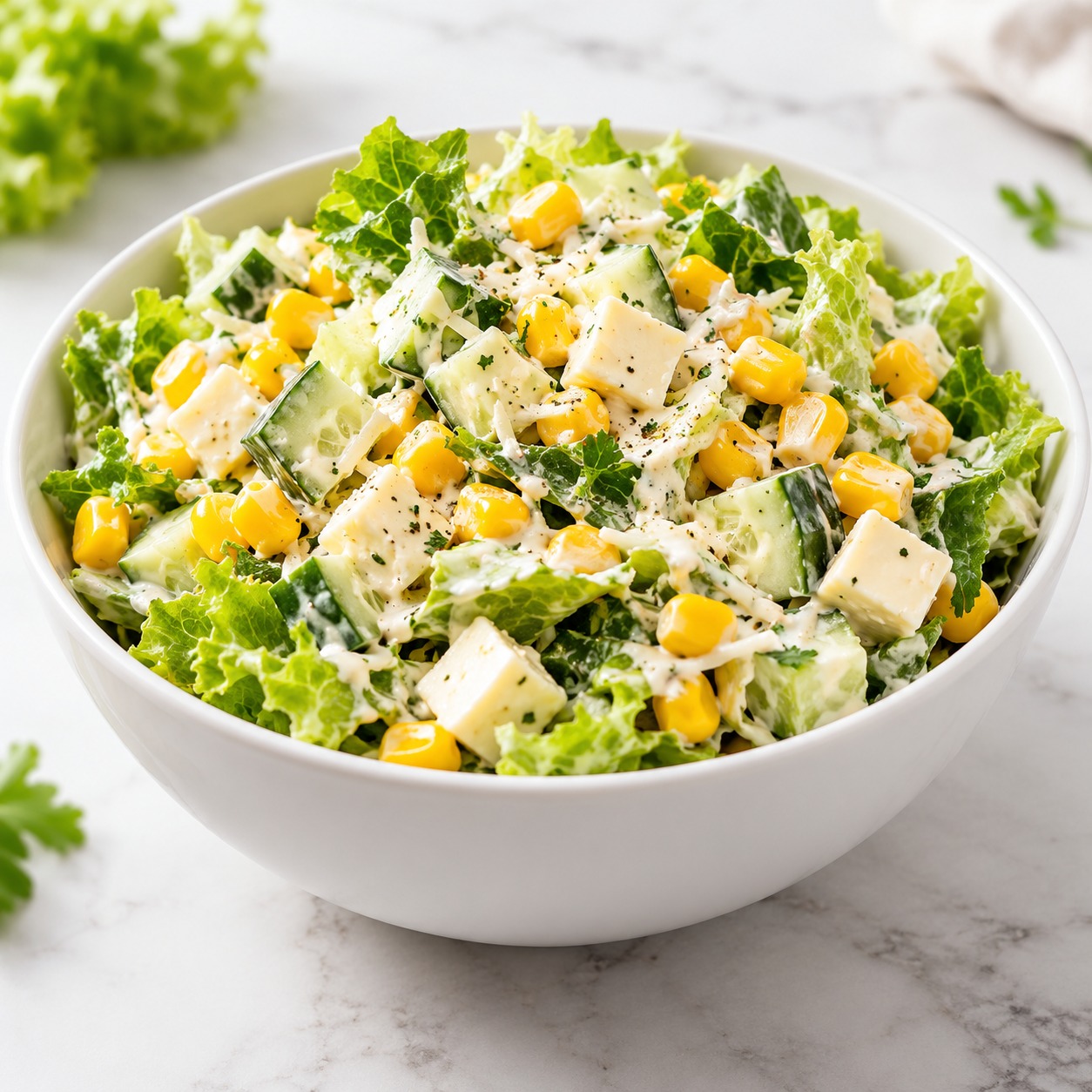 Creamy Veg Salad